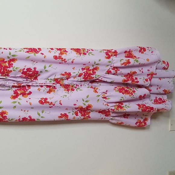 💥Nanette Lepore Floral Purple Summer Dress 10 - Picture 4 of 7